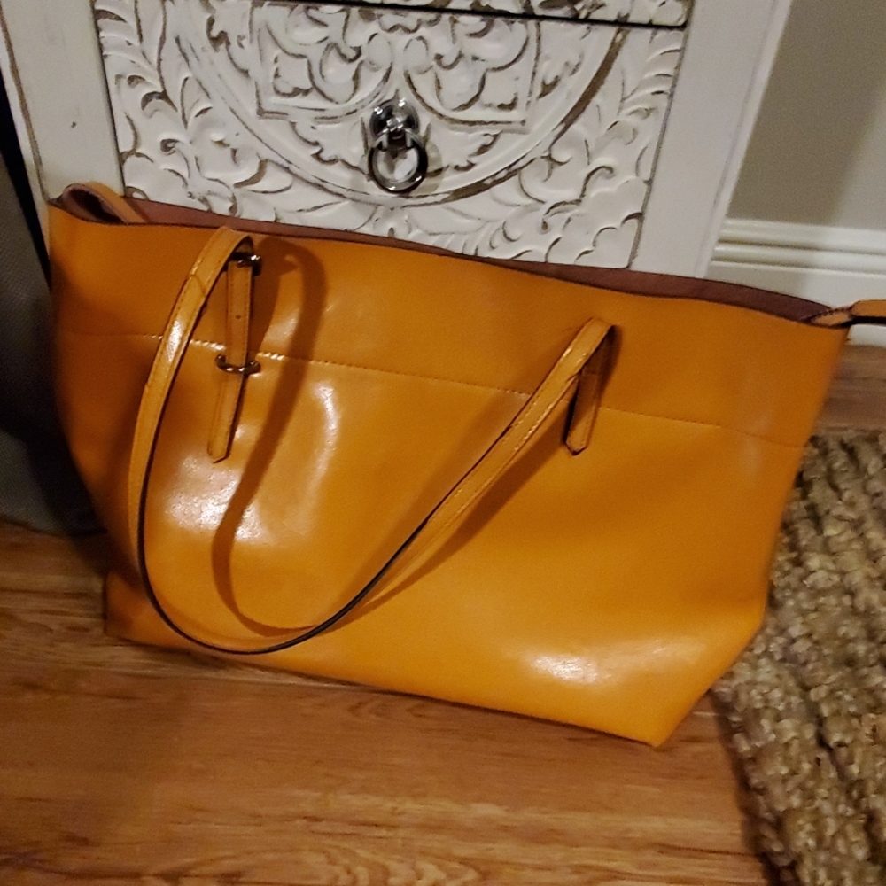 Pretty orange purse